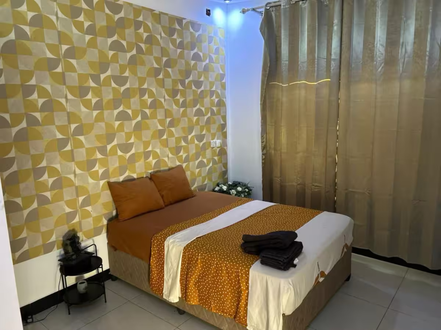 Une chambre de la Suite Goût D'Or