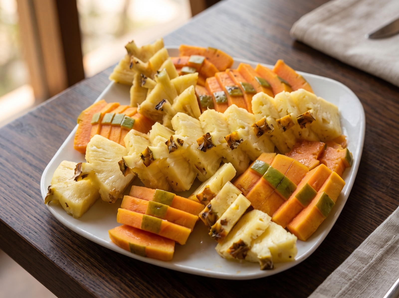 Plateau de fruits exotiques