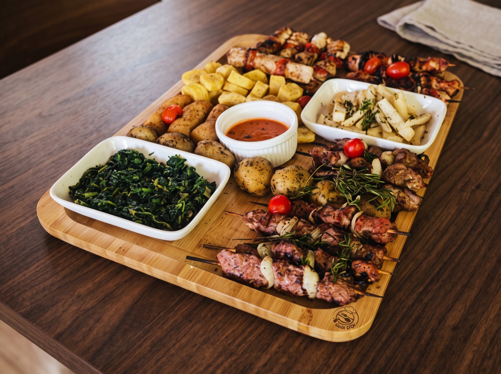 Planche de grillades